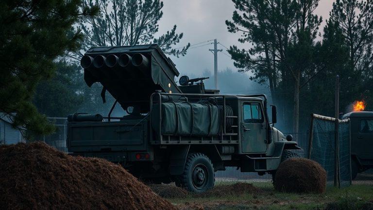 «Град» наносит удар: обстрел опорного пункта в Запорожье