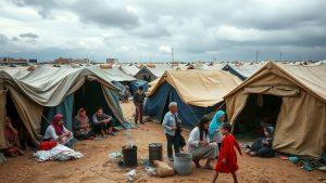 Гуманитарный кризис в Бейруте: беженцы в опасности