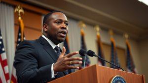 Хаким Джеффрис призывает к смене политического курса США