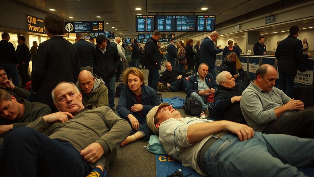 Хаос в Пулково: задержки рейсов и отмены рейсов