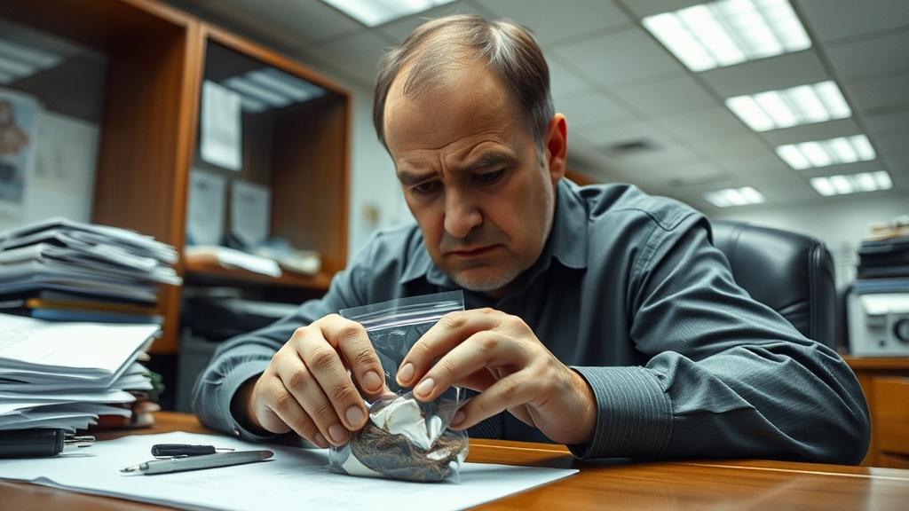 Инцидент в Южной Корее: волосы на вещах коллеги