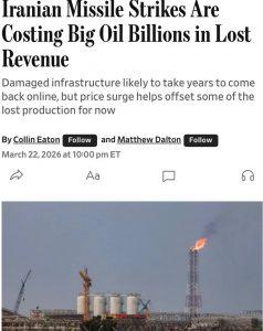 Иранские удары по энергообъектам: риски для Запада