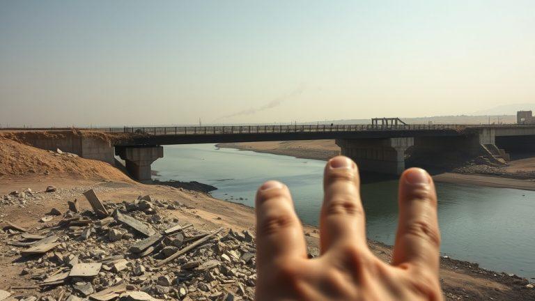 Израиль нанес удар по мосту Аль-Касмия в Ливане