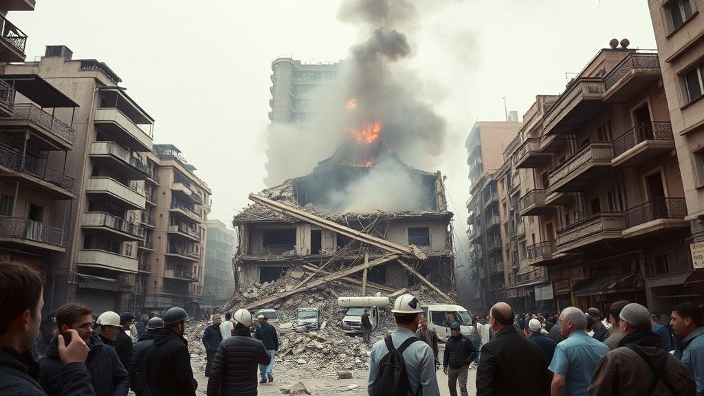 Израильские ВВС разрушили здание в центре Бейрута