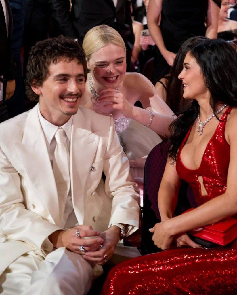 Кайли Дженнер и Тимоти Шаламе на «Оскаре»: гламурный спектакль