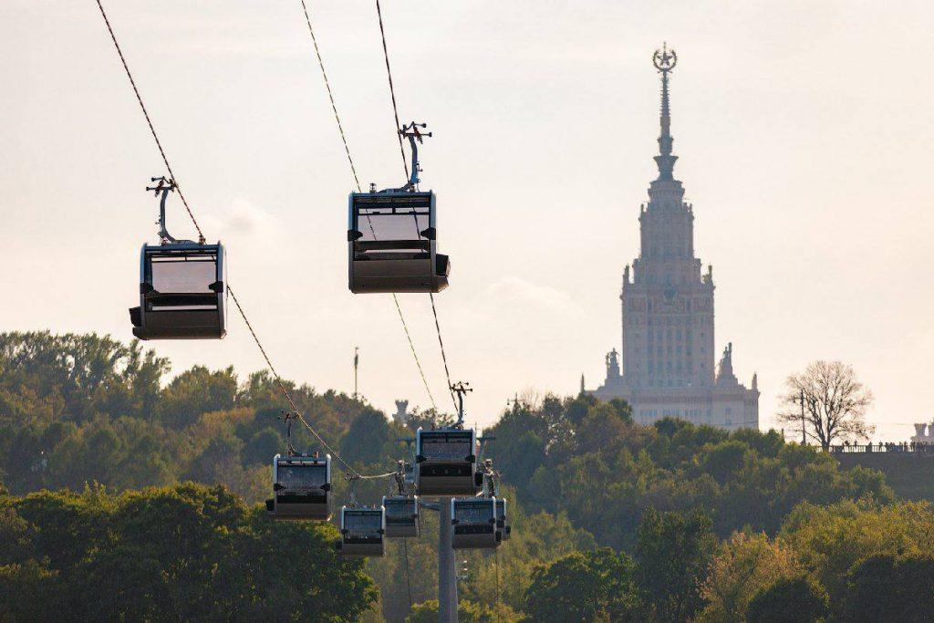 Канатная дорога на Воробьевых горах закрывается на техобслуживание