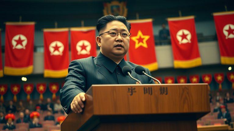 Ким Чен Ын назвал Южную Корею «самым вражеским государством»