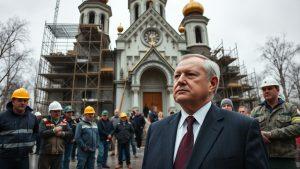 Кириенко оценил восстановление храмов в Донбассе