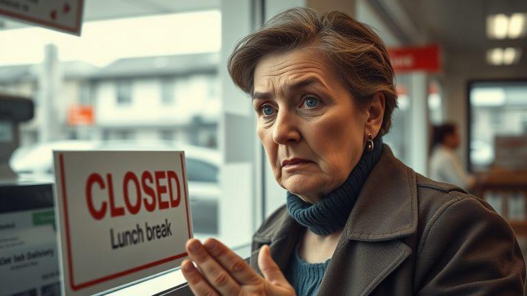 Клиентка устроила скандал из-за перерыва на обеде