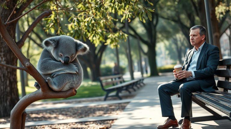 Коалы и люди: как пережить трудную среду