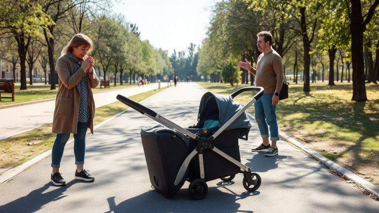 Коляска в парке Балашихи: история с неожиданным поворотом