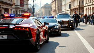 Кортеж Lamborghini и Aurus в Москве: что произошло?