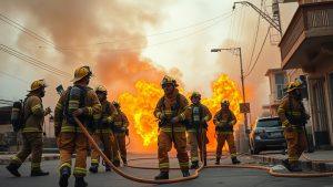 Крупный пожар в Нагарии: возможная атака Хезболлы