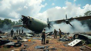 Крушение Hercules C-130 в Колумбии: причины и последствия