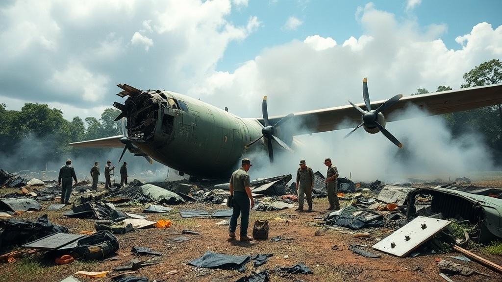 Крушение Hercules C-130 в Колумбии: причины и последствия