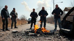 Крымский стрелок устроил бой с силовиками: гранаты и стрельба