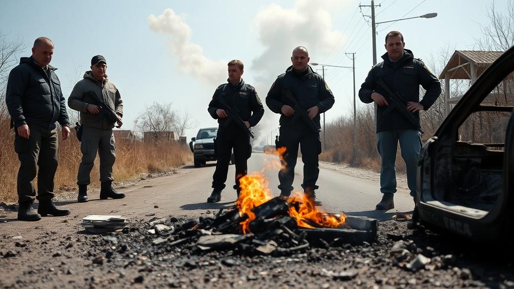 Крымский стрелок устроил бой с силовиками: гранаты и стрельба