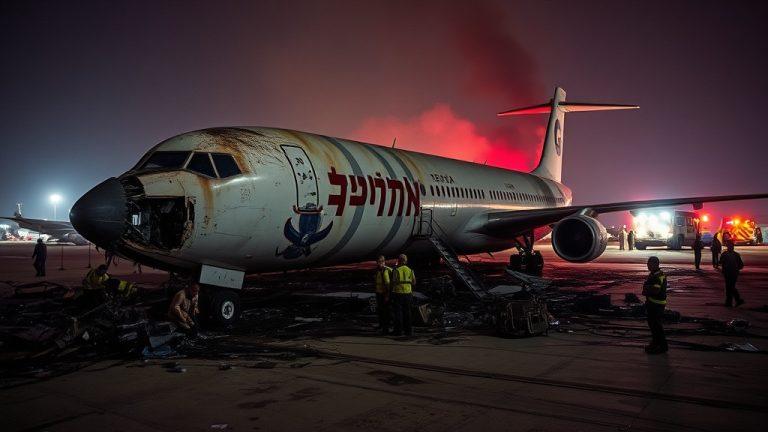 КСИР атаковал самолет-заправщик: разрушения в Израиле