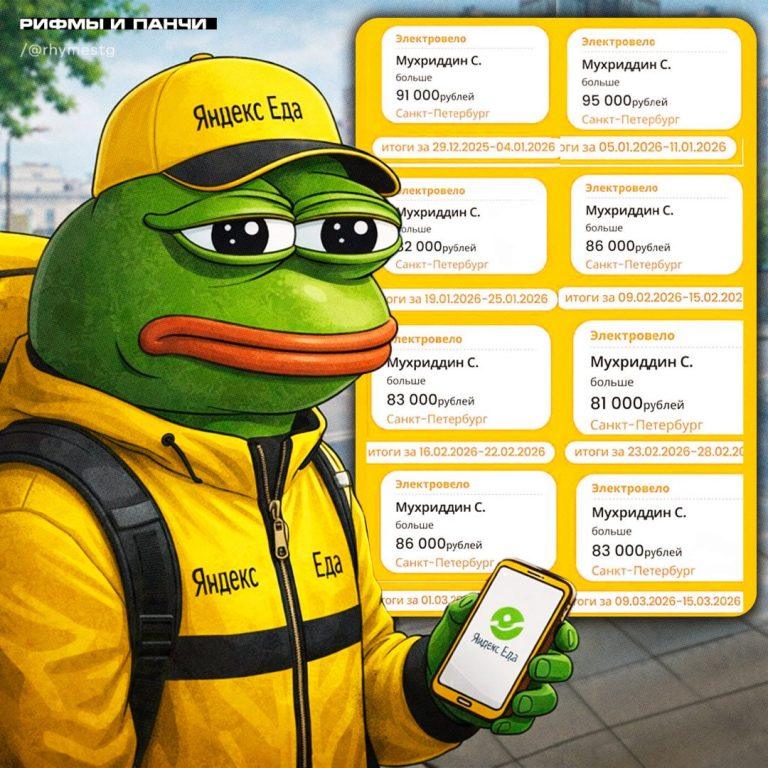 Курьер из Питера заработал 700 тысяч за 56 дней