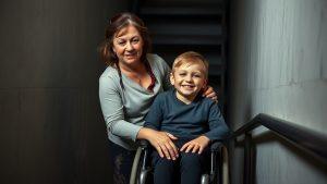 Мать с ДЦП-сыном победила суд из-за коляски в подъезде