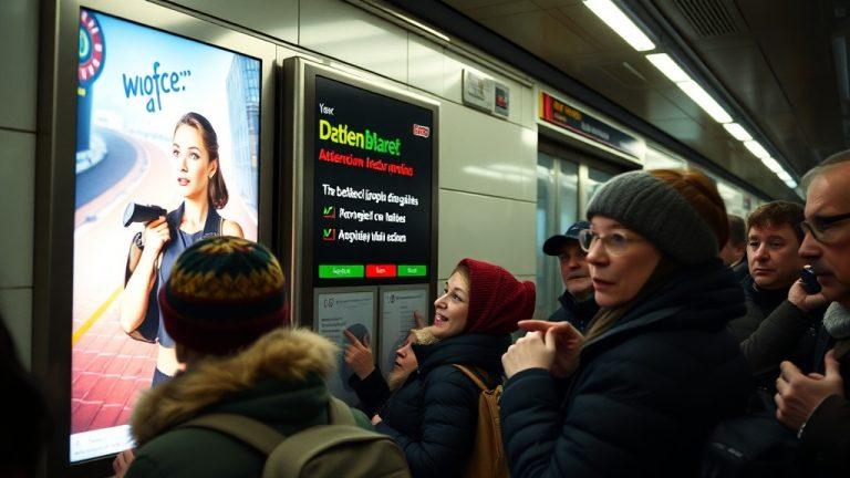 Метро оживляет постеры: как это работает?