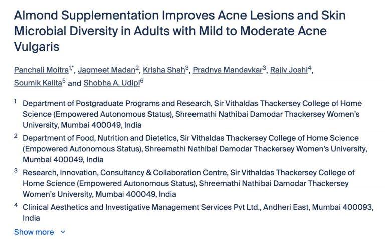 Миндаль против акне: новый подход к уходу за кожей