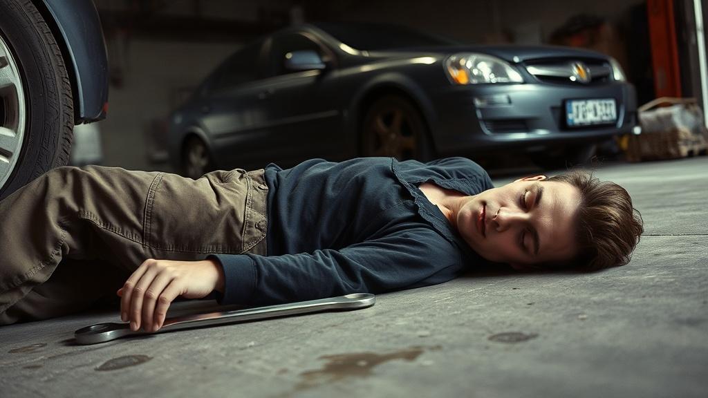 Молодой парень чуть не погиб в гараже: история спасения