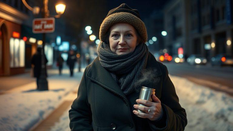 Морозная ночь в Москве: зима возвращается!