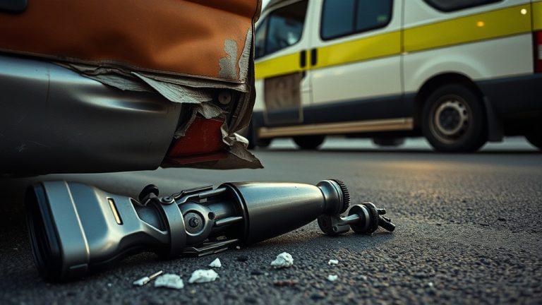 Мужчина в Искитиме разбил скорую протезом ноги