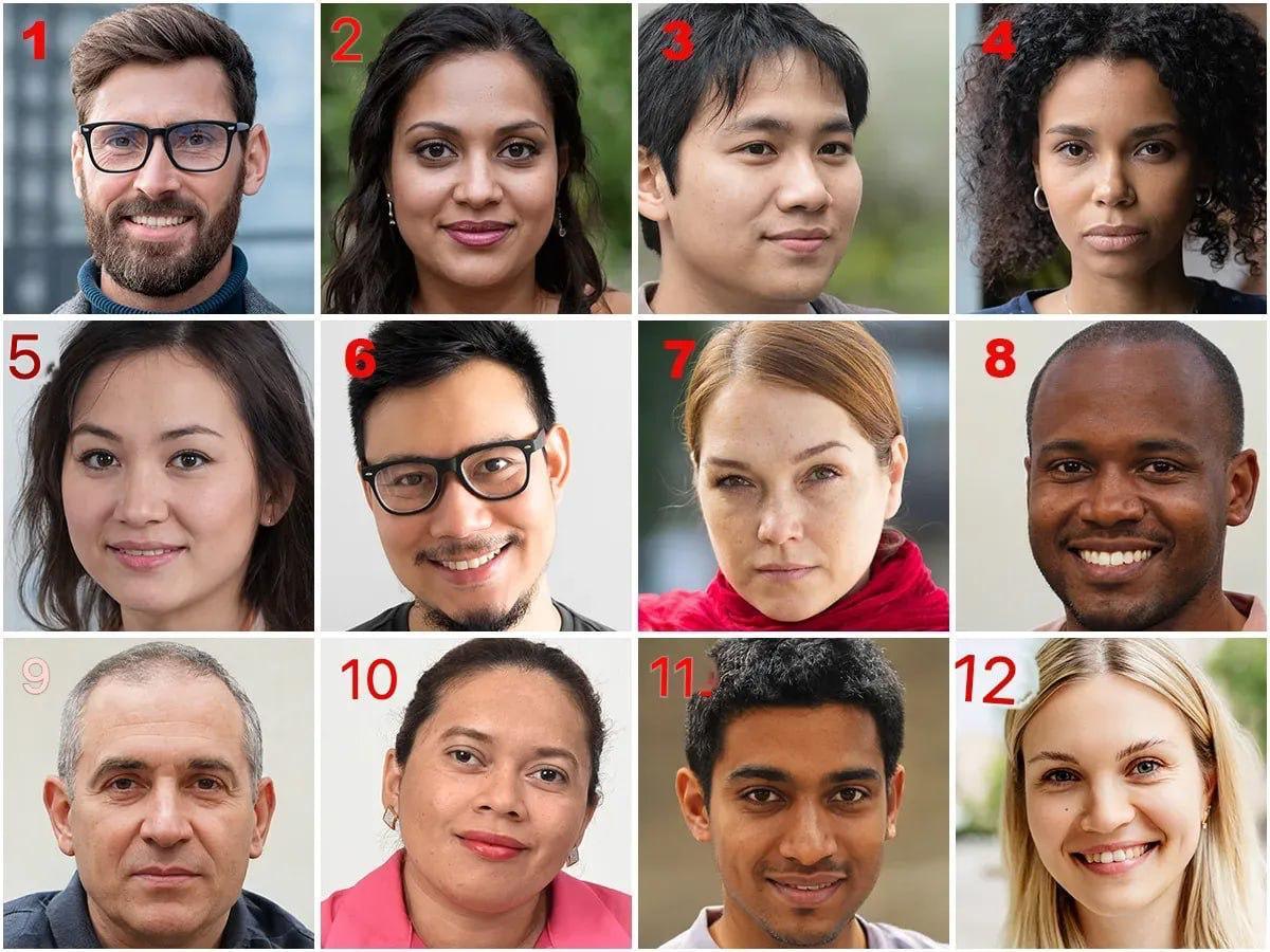 Нейросеть создала людей: сможете отличить фейк от реальности?