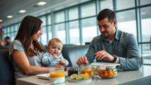 Новые правила для родителей: детское питание без ограничений в самолётах