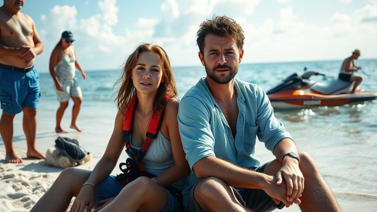 Падение с парашютом в Таиланде: туристы едва выжили