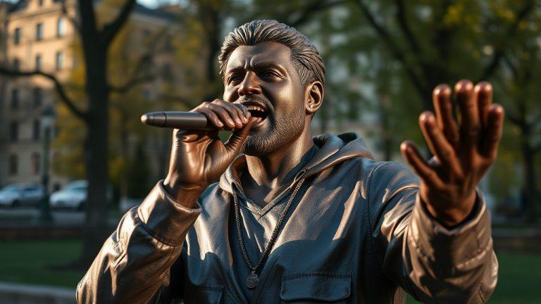 Памятник Паше Технику: скульптура настолько реалистична, что пугает