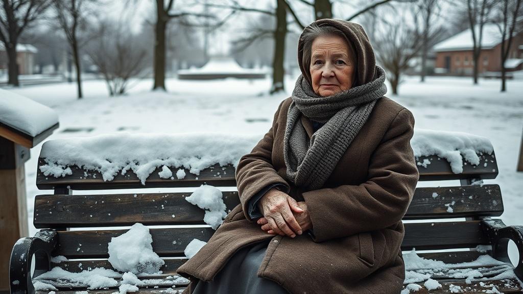 Пенсионерка чудом выжила после обрушения глыбы льда