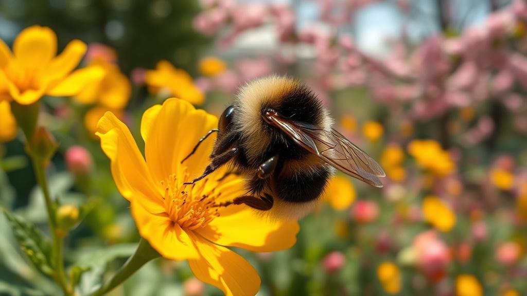 Первые шмели в Москве: символ наступления весны