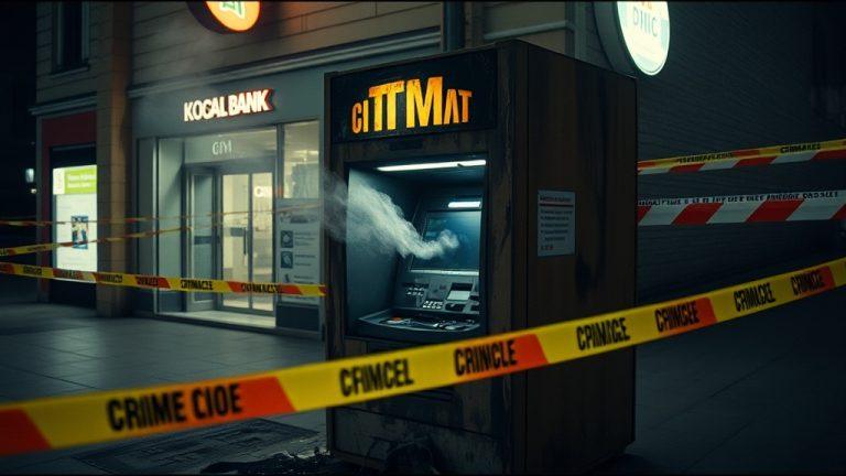 Подросток поджег банкомат: что известно о происшествии