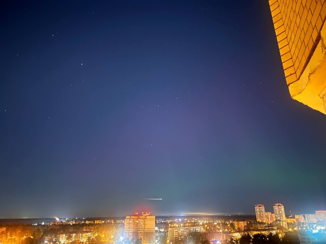 Полярное сияние в Подмосковье: уникальное космическое шоу