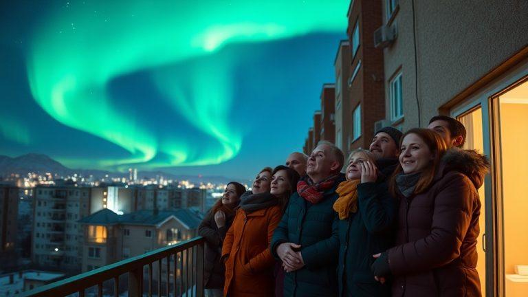 Полярные сияния в России: необычное явление из-за магнитной бури