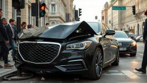 Посол Алжира попал в ДТП в Москве: разбит нос