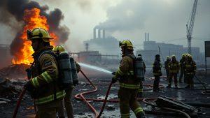 Пожар на заводе в Южной Корее: пострадали 50 человек