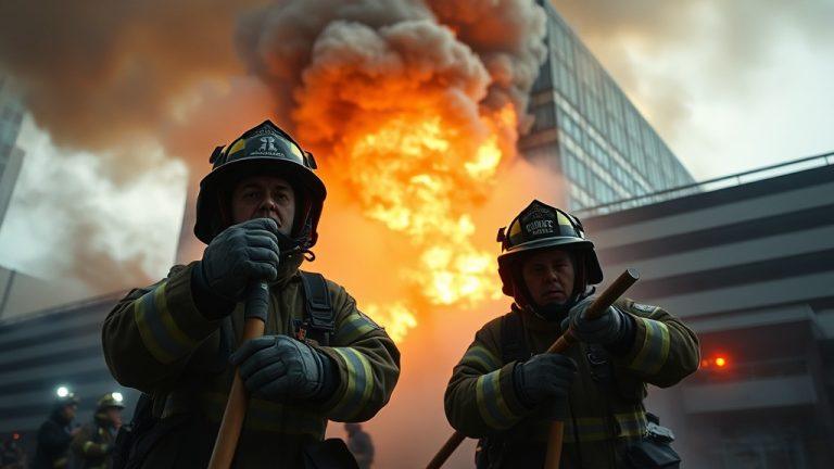 Пожар в бизнес-центре «Турас»: огонь не сдается