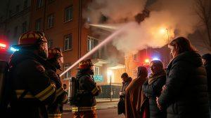 Пожар в Москве: погиб человек, 20 эвакуированы