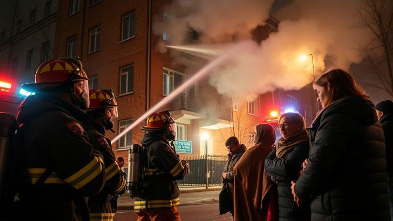 Пожар в Москве: погиб человек, 20 эвакуированы