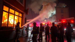 Пожар в ресторане Аркадия Новикова: шокирующие кадры