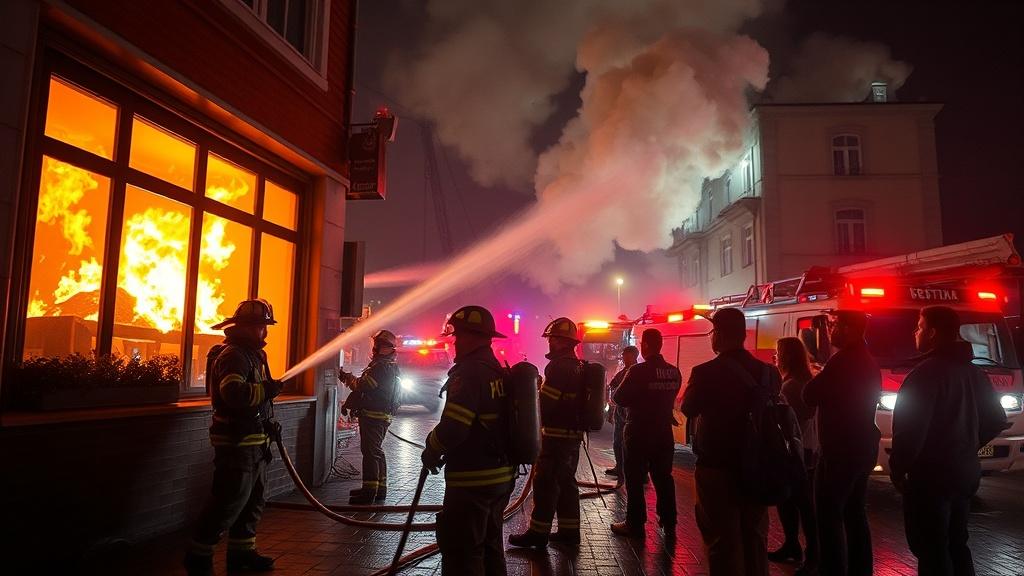 Пожар в ресторане Аркадия Новикова: шокирующие кадры