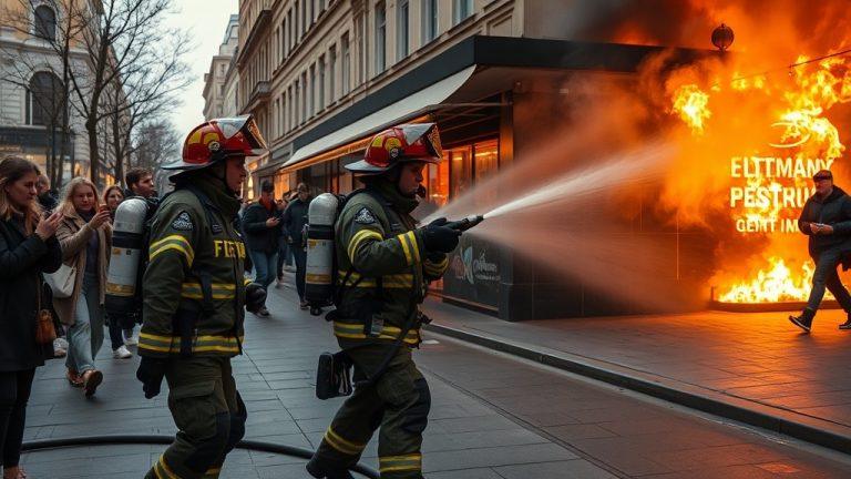 Пожар в ресторане Новикова в Москве: никто не пострадал