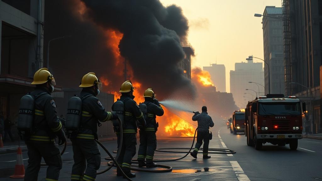 Пожар в Солнечногорске: огонь угрожает жилым кварталам