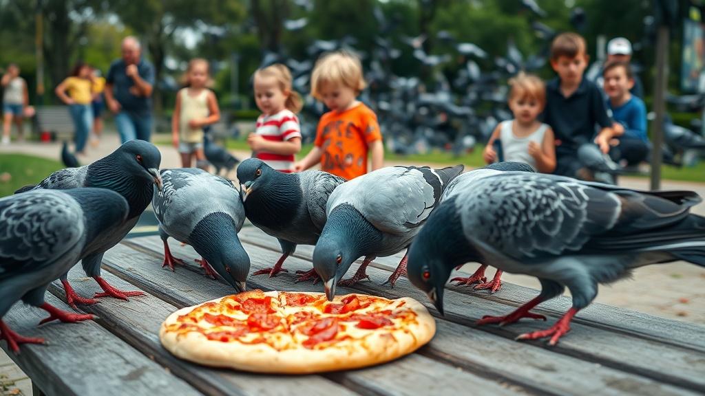 Птицы в Австралии воруют пиццу: новый этап урбанизации?