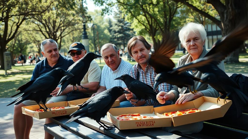 Птицы в Австралии воруют пиццу: новый этап урбанизации?