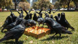 Птицы в Австралии воруют пиццу: новый этап урбанизации?